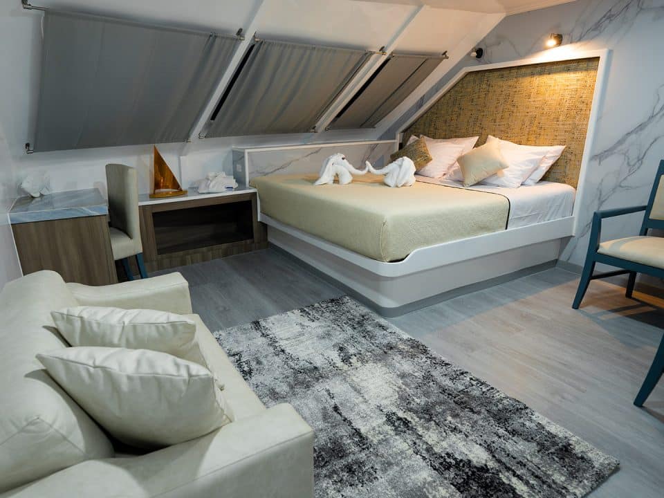 anahi yacht catamaran suite cabin accommodation